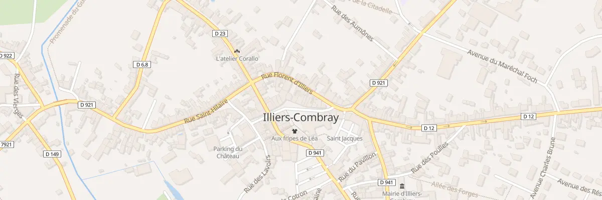 Plan du 11 Rue Florent d’Illiers à Illiers-Combray