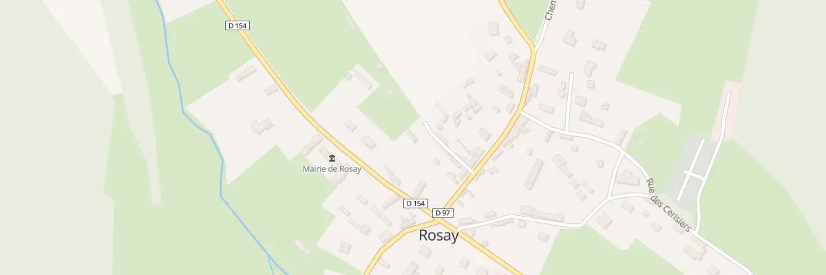 Plan du 6 Rte de la Briqueterie à Rosay