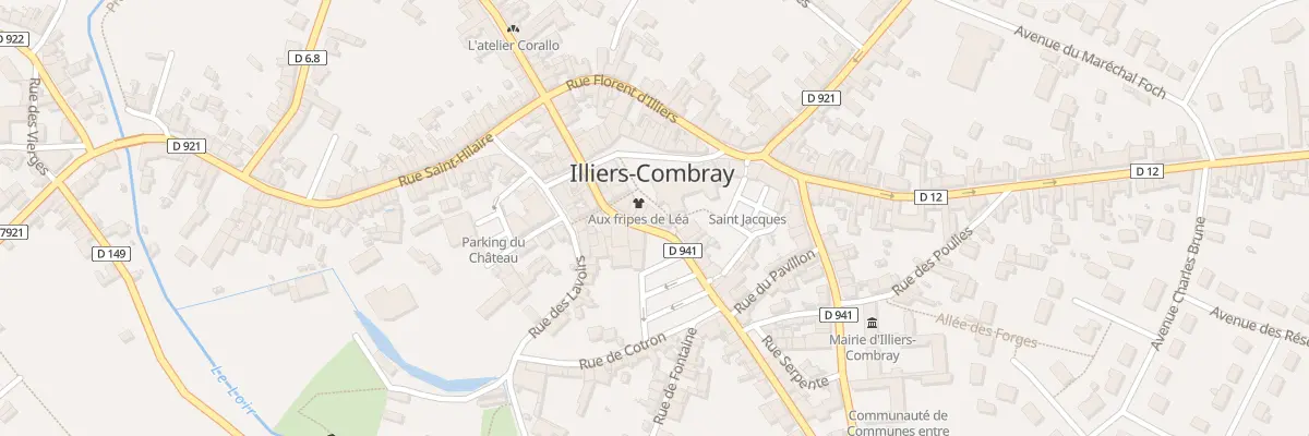 Plan du 15 Rue du Docteur Proust à Illiers-Combray