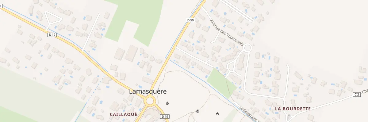 Plan du 9 Imp des Jardins du Canal à Lamasquère