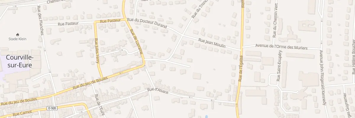 Plan du 8 Rue du Tronchet à Courville-sur-Eure