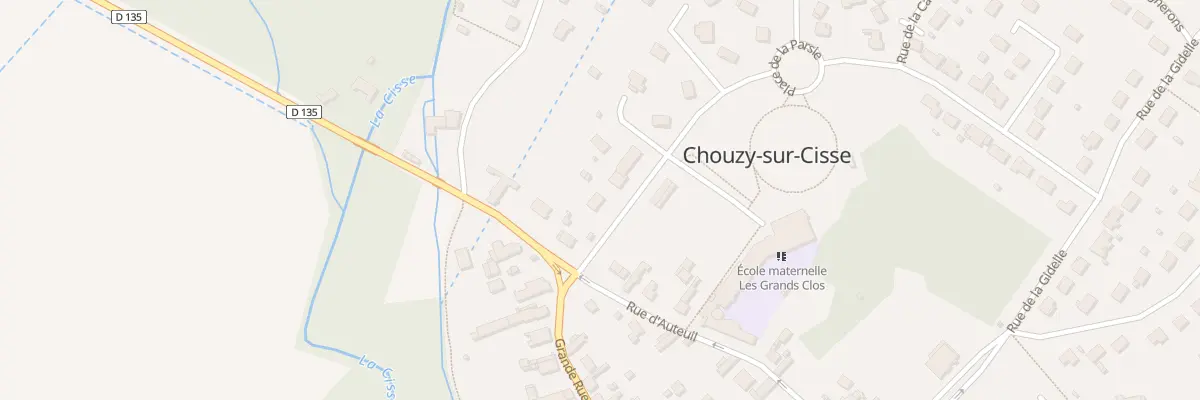 Plan du 1 Av du Grand Clos à Valloire-sur-Cisse