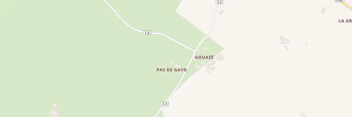 Plan du 5074 Bazart à Fornex