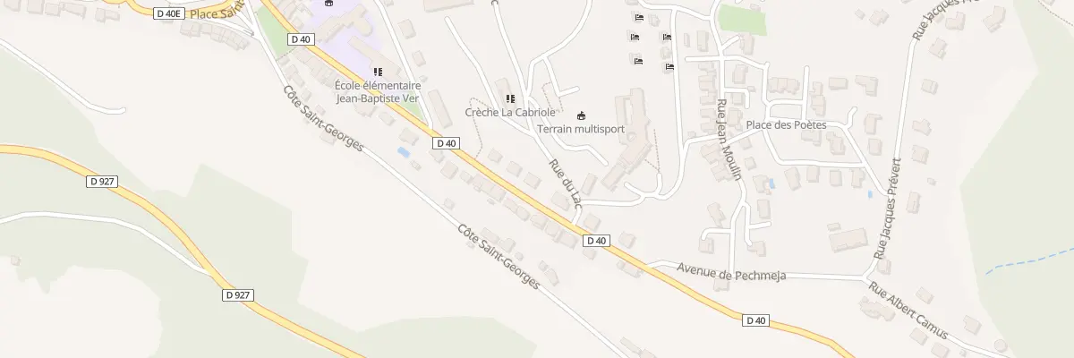 Plan du 5946 Av de St-Maurice à Lafrançaise