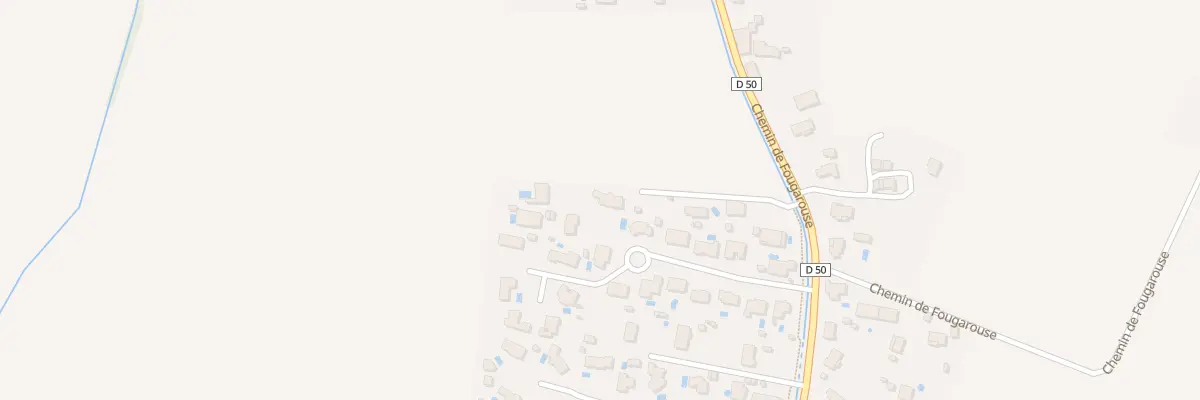 Plan du 825T Rte de la Fougarouse à Lamasquère