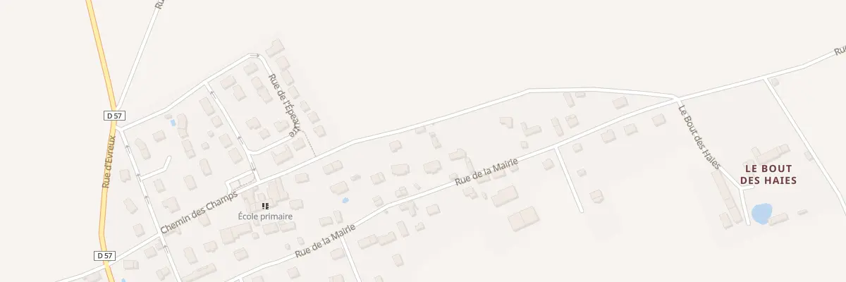 Plan du 21T Rue de la Mairie à Gauciel