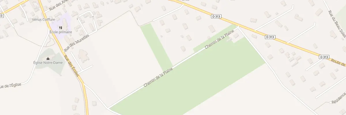 Plan du 40 Rte de Muids à Andé