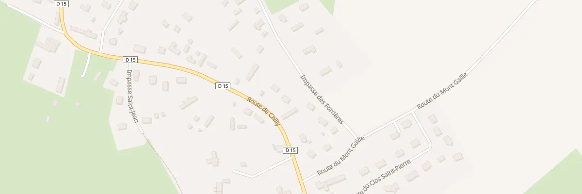 Plan du 1410 Rte de Cailly à La Rue-Saint-Pierre