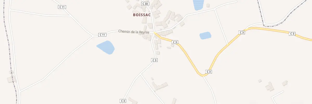 Plan du 3 Che des Ecoles au Vigen
