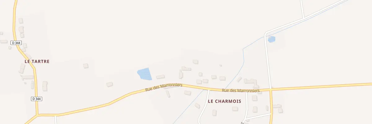 Plan du 10 Rue des Marronniers à Saint-Germain-le-Gaillard