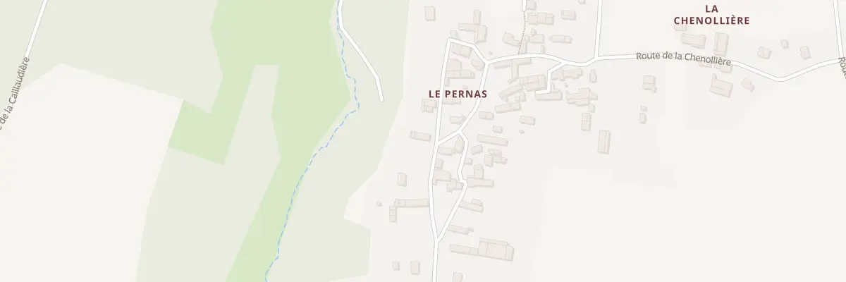 Plan du 28 Rte du Pernas à Angé