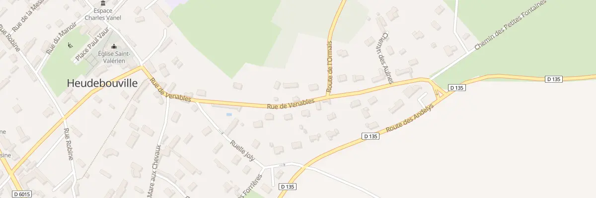 Plan du 12 Rue de Venables à Heudebouville