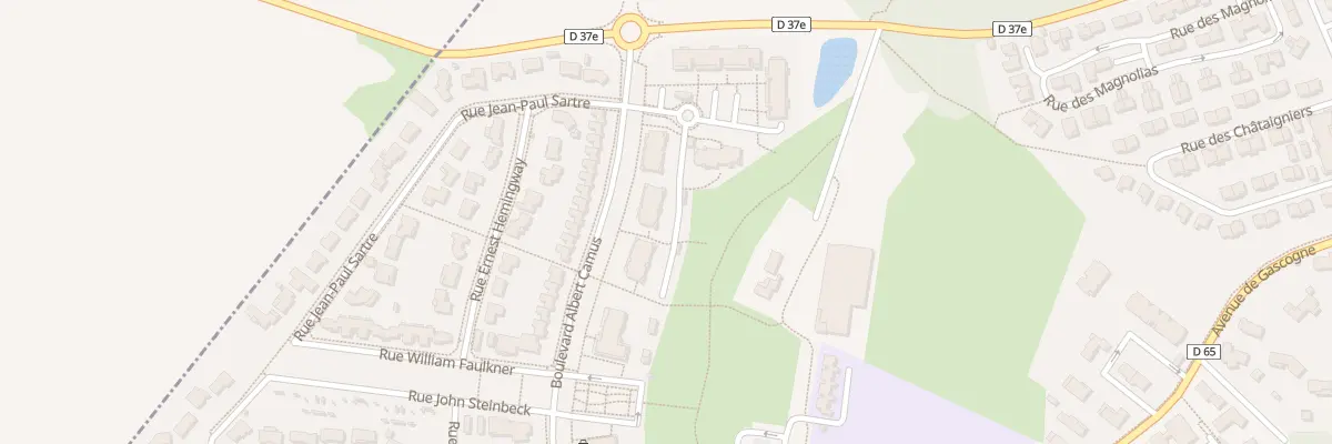 Plan du 2 Imp Henri Bergson à La Salvetat-Saint-Gilles