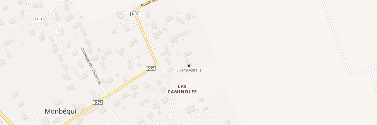 Plan du 498 Chemin d’Arnaud à Monbéqui