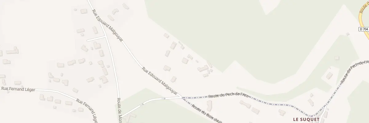 Plan du 31 Rue Edouard Malgouyat à Sarlat-la-Canéda
