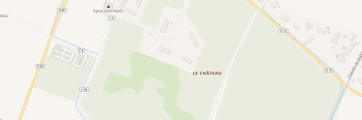Plan du 24 Rue de la Paix à Lamasquère
