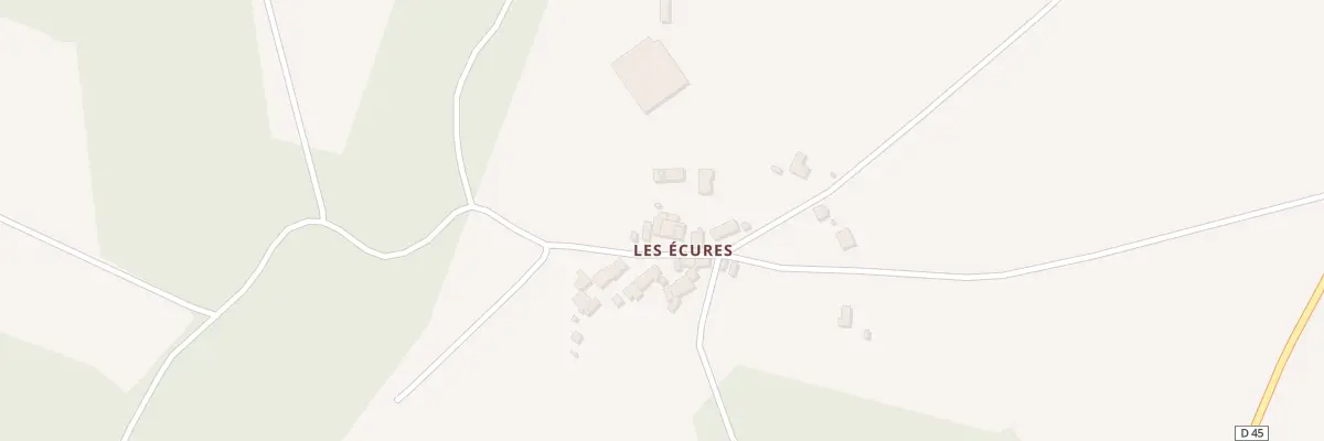 Plan du 5 Les Écures à Dompierre-les-Églises