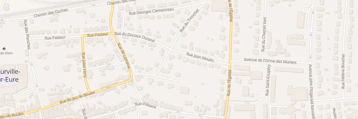 Plan du 4 Rue Jean Moulin à Courville-sur-Eure