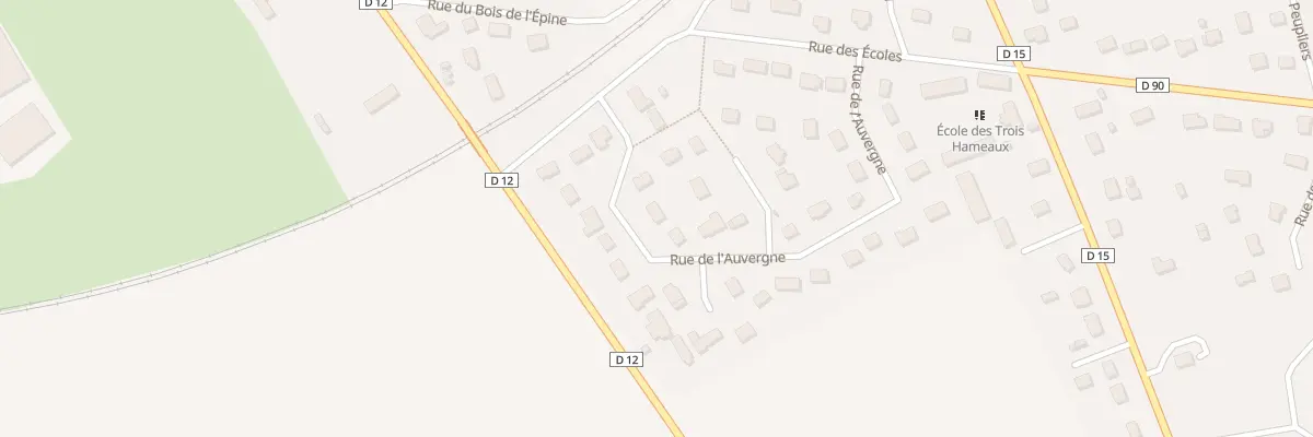 Plan du 19 Rue de l’Auvergne à Morgny-la-Pommeraye