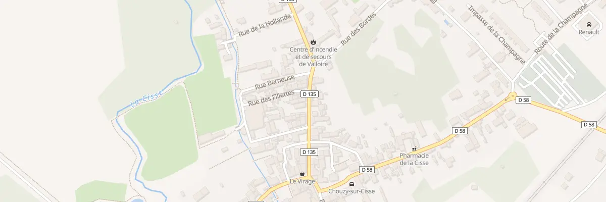 Plan du 19 Gr Grande Rue à Valloire-sur-Cisse