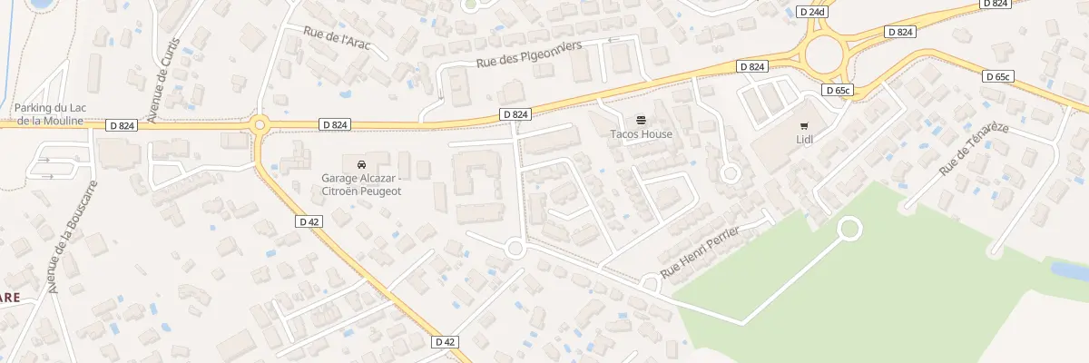 Plan du 4 Rue Jacques Guignard à Léguevin
