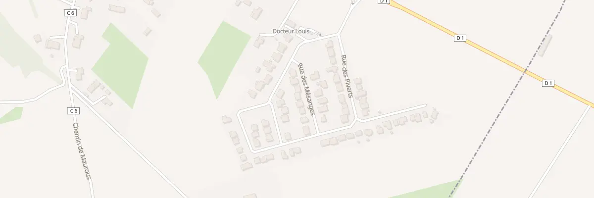 Plan du 8 Rue des Mésanges à Montaigut-sur-Save
