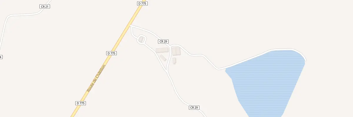 Plan du 1 La Touche des Lignes à Villedômain
