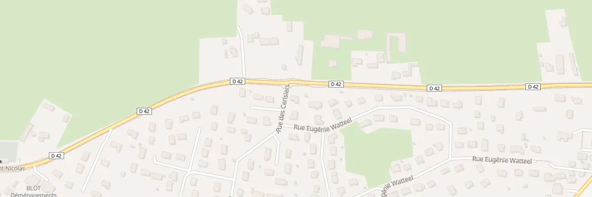 Plan du 44 Rue des Cerisiers à Montmain
