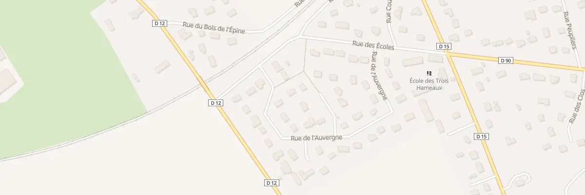 Plan du 23 Rue de l’Auvergne à Morgny-la-Pommeraye