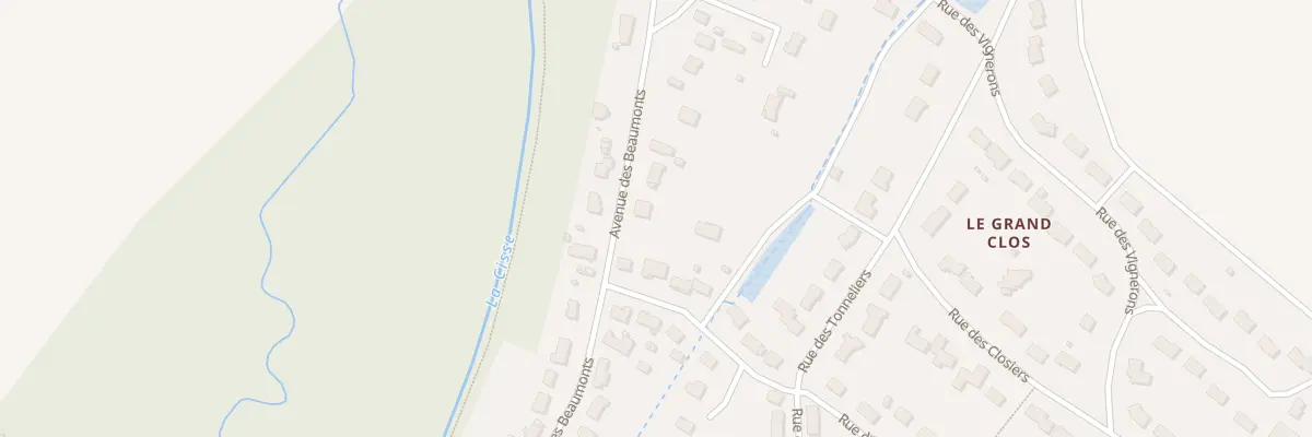 Plan du 26 Av des Beaumonts à Valloire-sur-Cisse