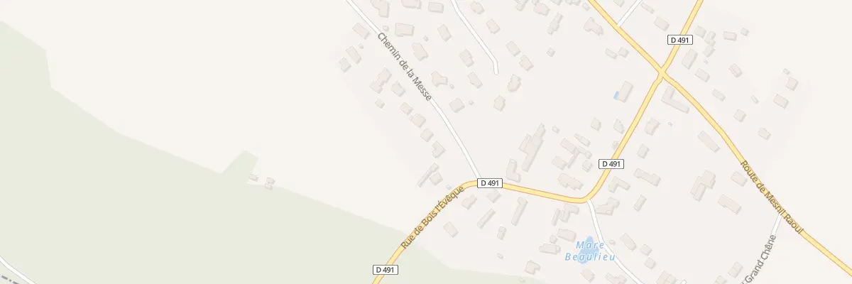 Plan du 65 Che de la Messe à Montmain