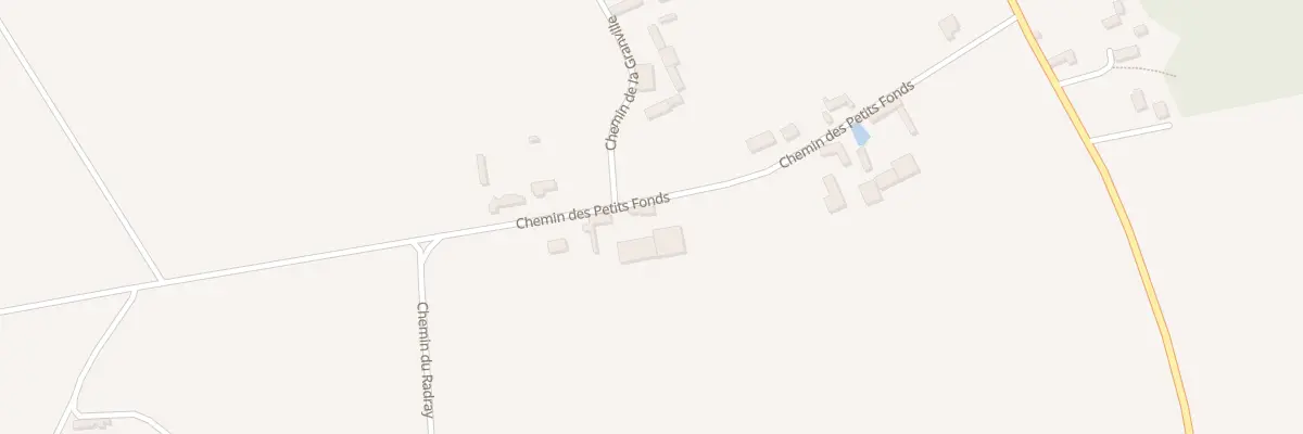 Plan du 6 Che des Petits Fonds à Châtaincourt