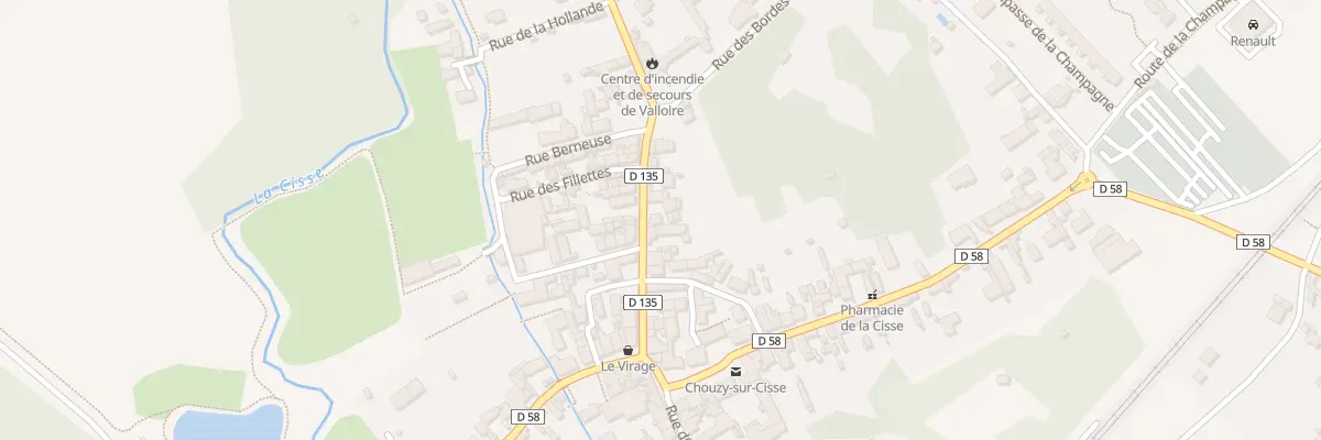 Plan du 18 Grande Rue à Valloire-sur-Cisse