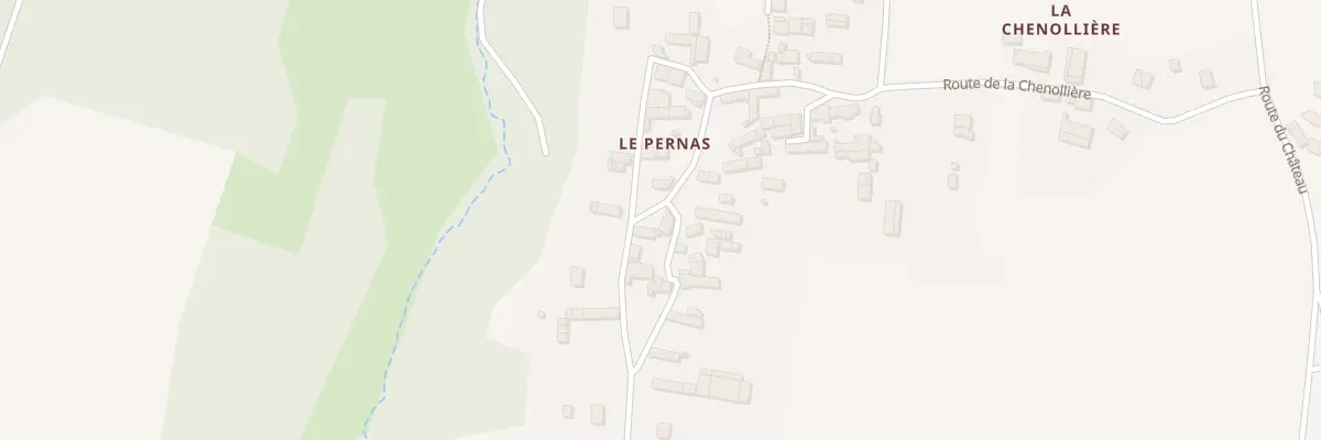 Plan du 2B Che du Pernas à Angé