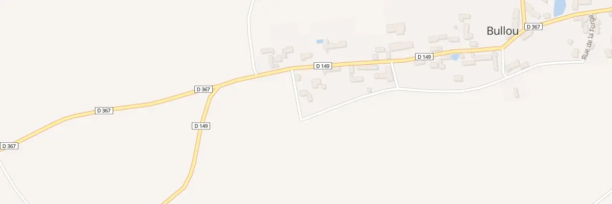 Plan du 19 Rue de Brou A Bullou à Dangeau