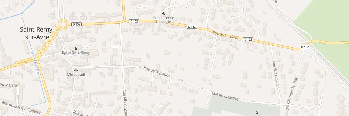 Plan du 17 Rue de la Justice à Saint-Rémy-sur-Avre