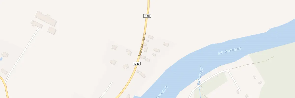 Plan du 28 Rte de Capens à Marquefave