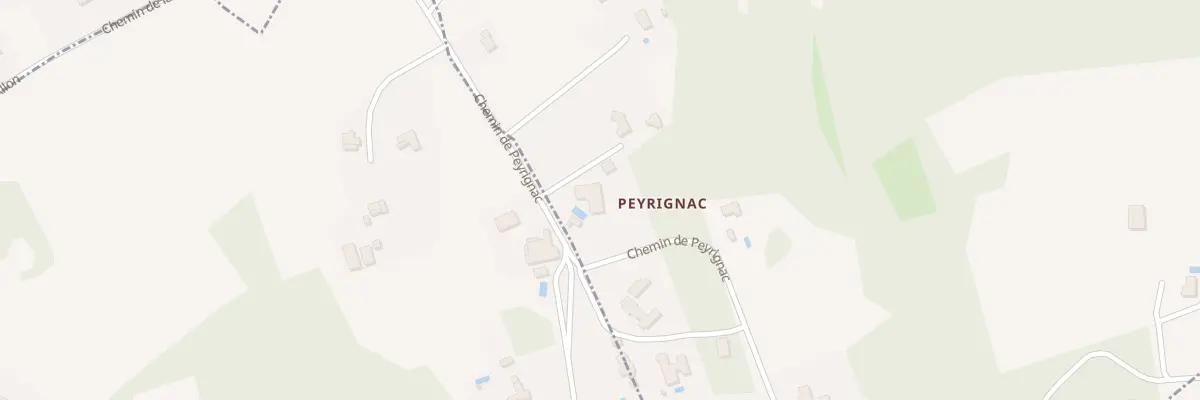 Plan du 860 Che de Peyrignac à Sainte-Nathalène