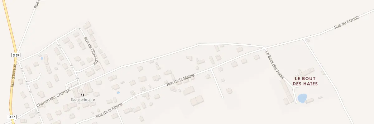 Plan du 29 Rue de la Mairie à Gauciel