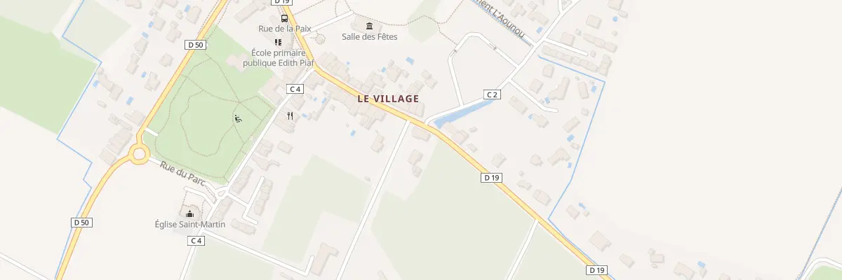 Plan du 26 Rue de la Paix à Lamasquère