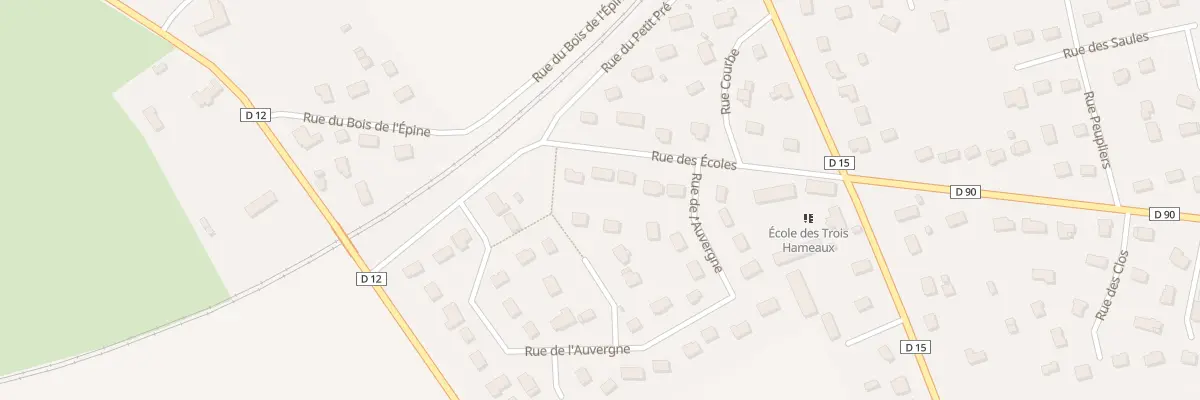 Plan du 3 Rue de l’Auvergne à Morgny-la-Pommeraye
