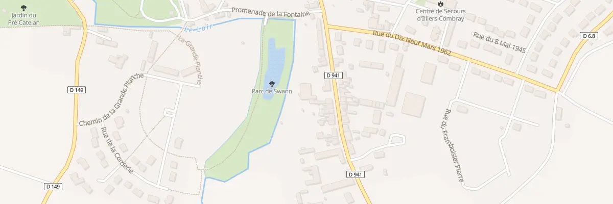 Plan du 12 Rue de la Maladrerie à Illiers-Combray