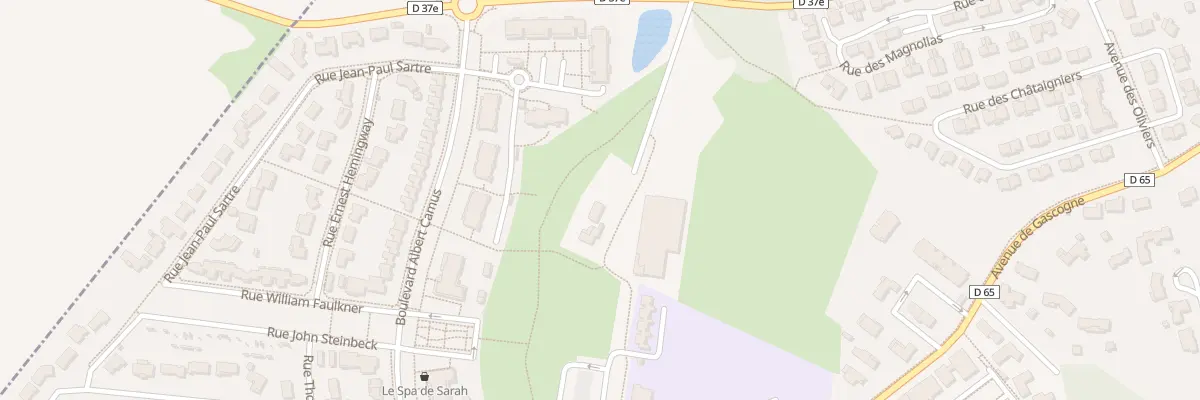 Plan du 61 Av du Grand Bois à La Salvetat-Saint-Gilles