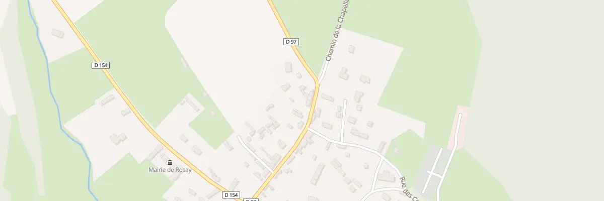 Plan du 5075 Le Bourg à Rosay
