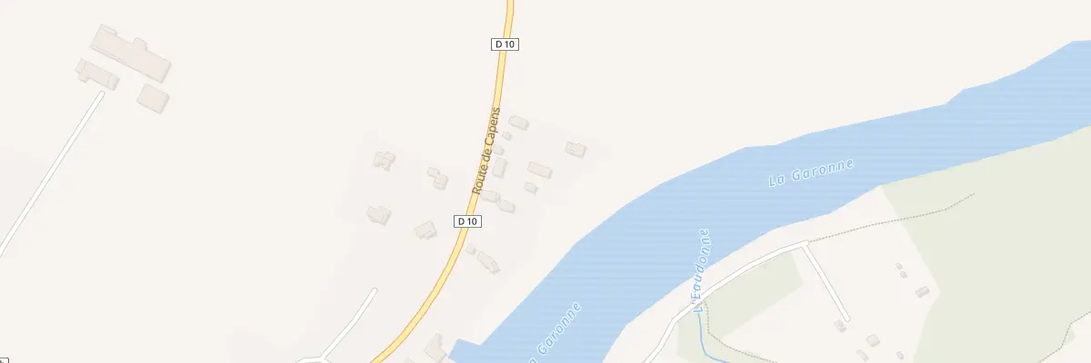Plan du 22 Rte de Capens à Marquefave
