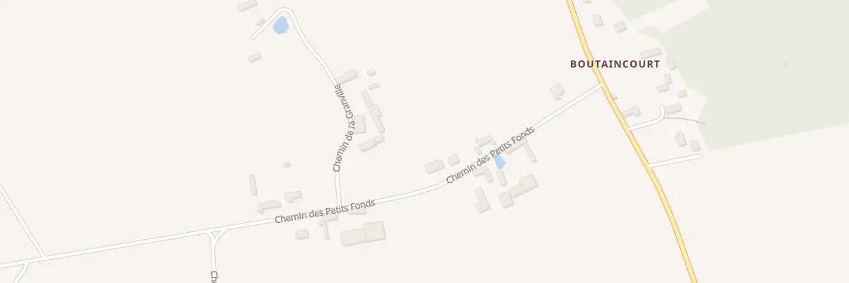 Plan du 5 Che des Petits Fonds à Châtaincourt