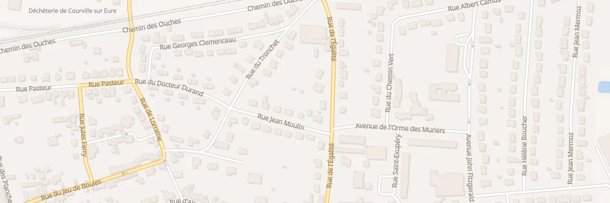 Plan du 9 Rue Jean Moulin à Courville-sur-Eure