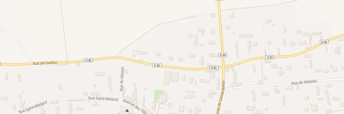 Plan du 5B Rte de Gaillon à Ailly