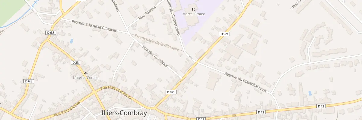 Plan du 21 Rue de Chartres à Illiers-Combray