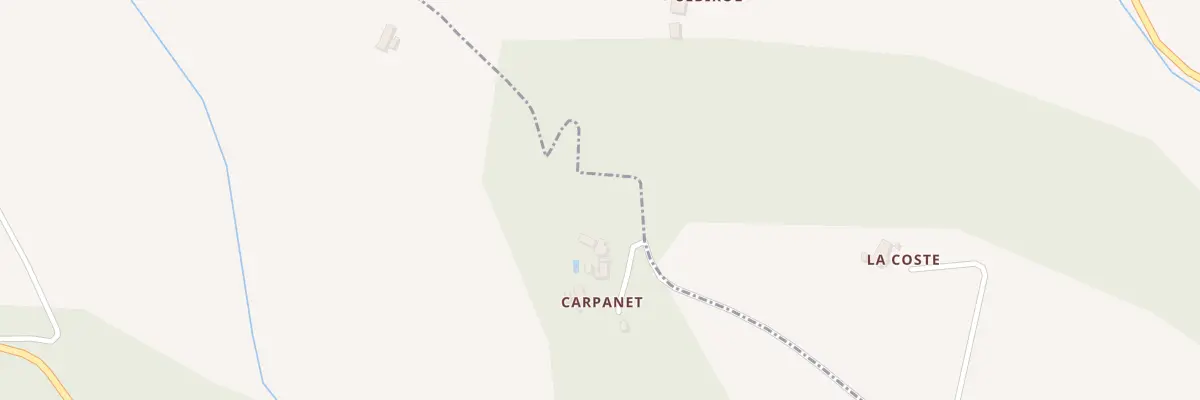 Plan du 5145 Carpanet à Tréjouls